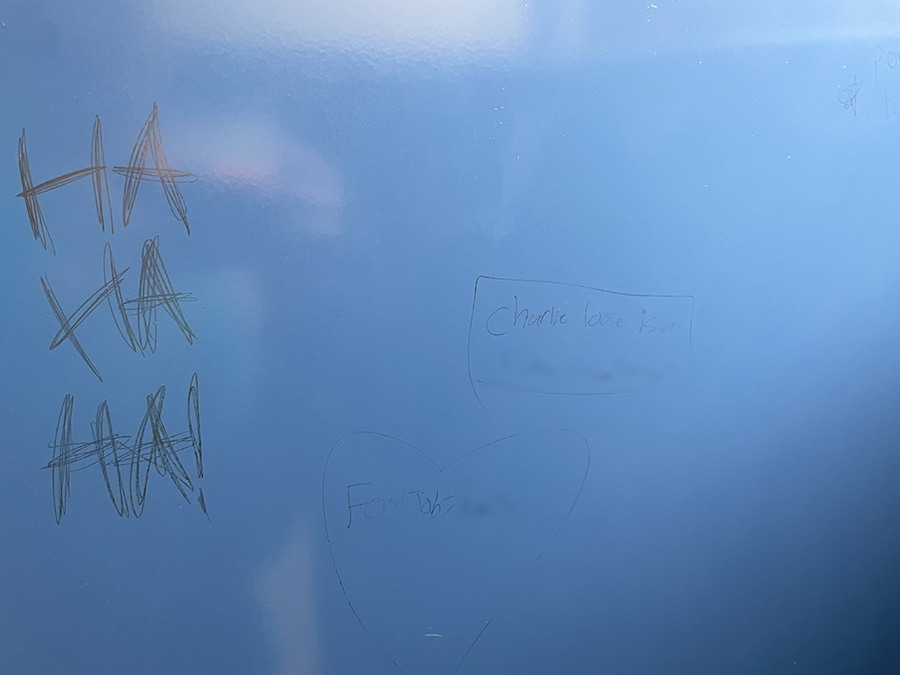 Bathrooms are a common place where vandalism occurs. Acts like this are frustrating for staff and some students. To take the time to do such a senseless, selfish act is beneath who we are, said Dean of Students Matt Darby.
