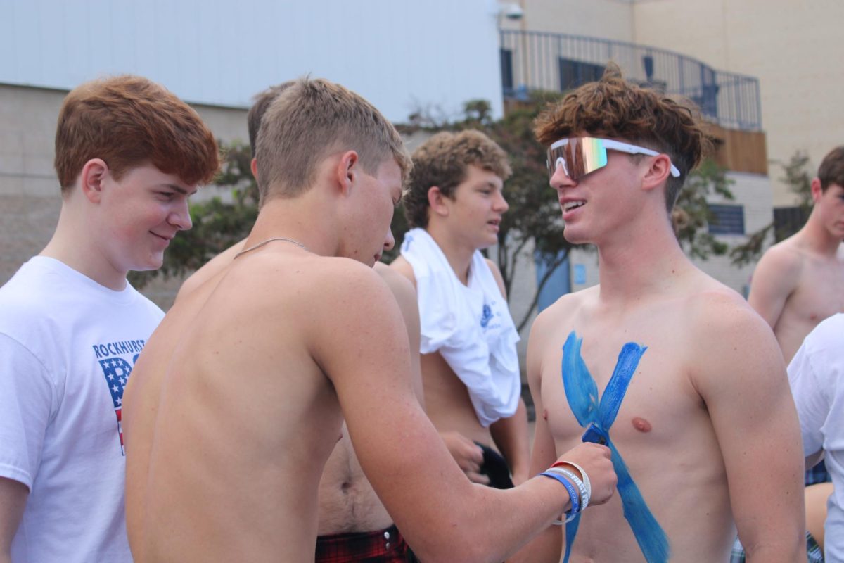 Rylan chest painting - Dawson Lintz, Sam Ismert [9-22-23] (Jonathan Nash)