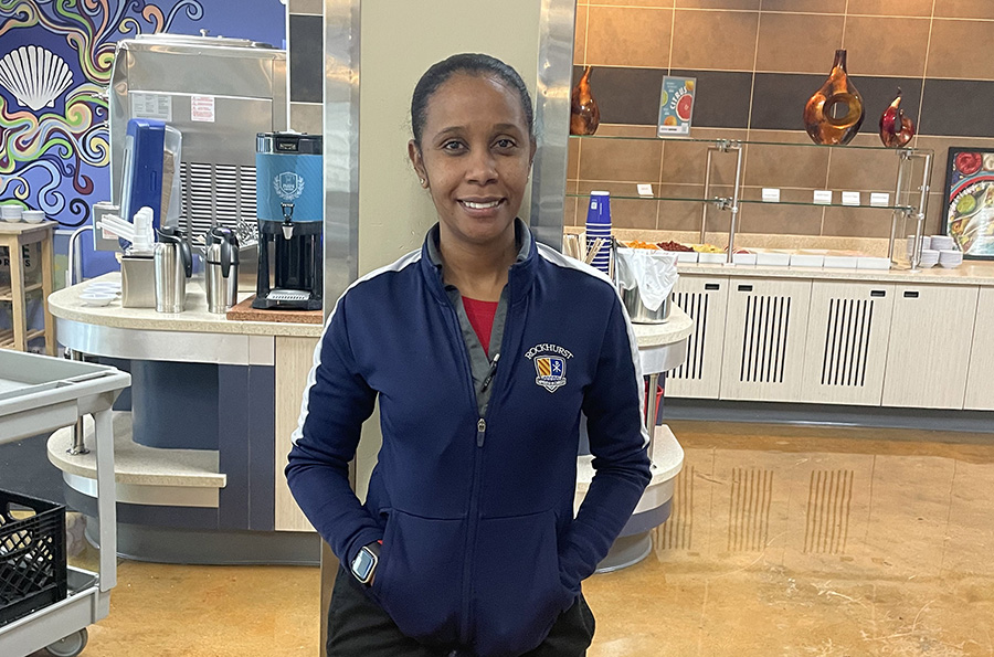 Latavia Azan has been a part of the Rockhurst community for more than five years. She became a United States citizen in early January.